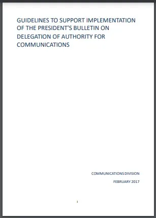 Communication Guidelines – IFAD